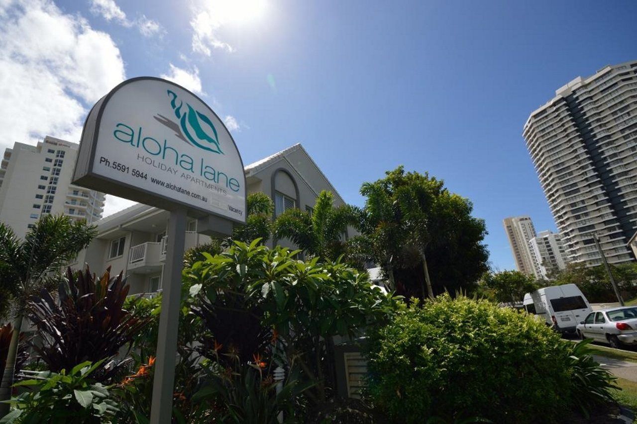 Aloha Lane Holiday Apartments Guldkusten Exteriör bild